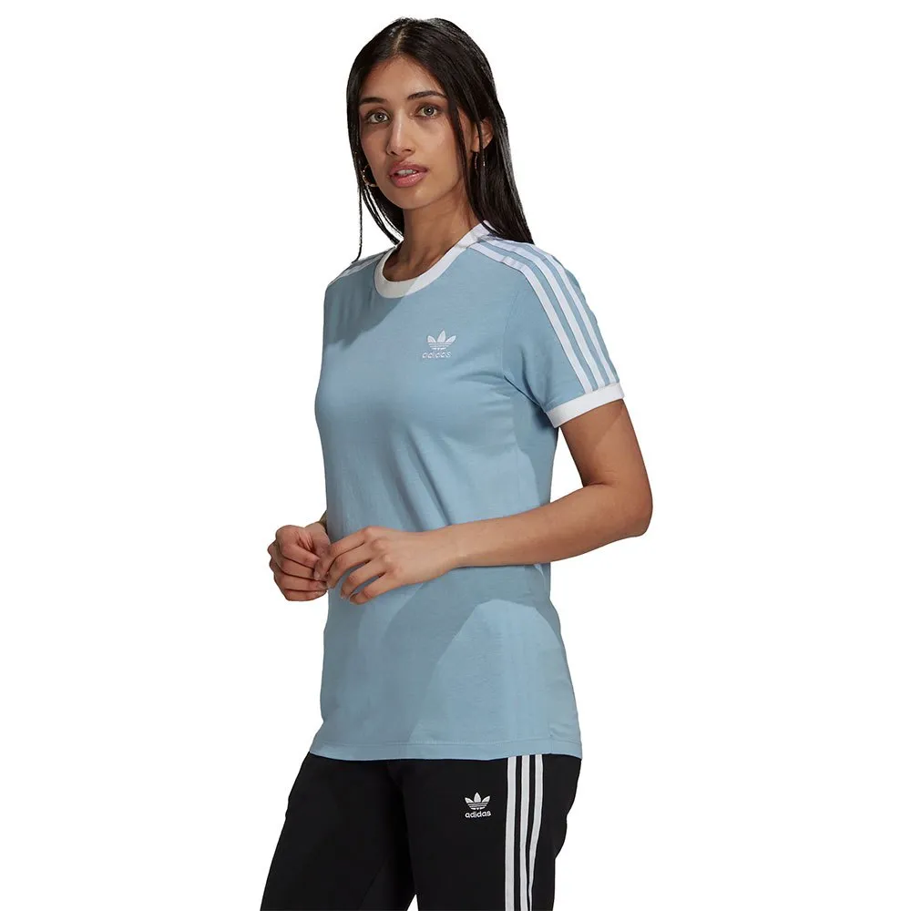 Adidas Originals 3 Stripes Short Sleeve T-Shirt 4 Adidas Originals 3 Stripes Short Sleeve T-Shirt - Image 2