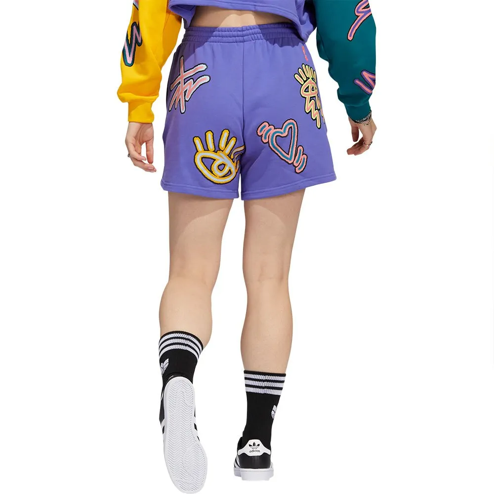 Adidas Originals Love Unites Loose Shorts 4 Adidas Originals Love Unites Loose Shorts - Image 2