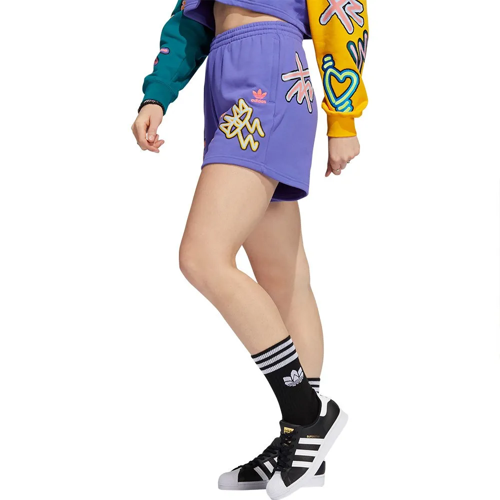 Adidas Originals Love Unites Loose Shorts 6 Adidas Originals Love Unites Loose Shorts - Image 4