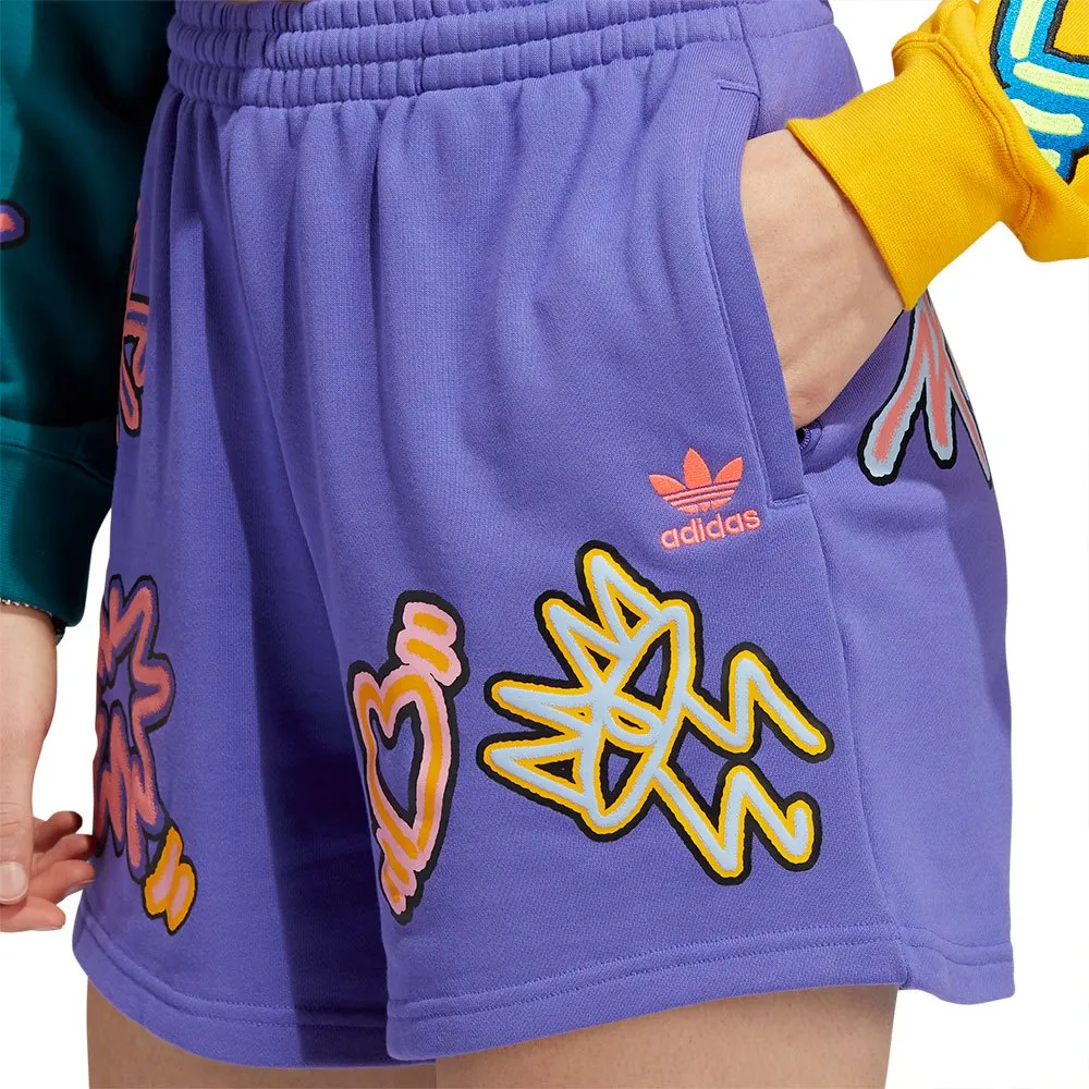 Adidas Originals Love Unites Loose Shorts 8 Adidas Originals Love Unites Loose Shorts - Image 6
