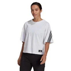 Adidas Sportswear Future Icons 3 Stripes Short Sleeve T-Shirt -Bloomora Shop adidas sportswear future icons 3 stripes short sleeve t shirt 3