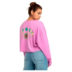 Bloomora Shop -Bloomora Shop billabong beach boyfriend crop short sleeve t shirt 1