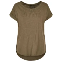 Build Your Brand Slub Short Sleeve Round Neck T-Shirt -Bloomora Shop build your brand slub short sleeve round neck t shirt 2