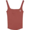 Calvin Klein Jeans Rib Sleeveless T-Shirt -Bloomora Shop calvin klein jeans rib sleeveless t shirt