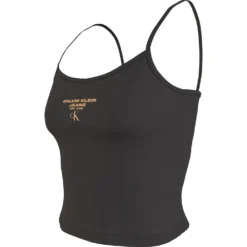Calvin Klein Jeans Strappy Sleeveless T-Shirt -Bloomora Shop calvin klein jeans strappy sleeveless t shirt 2