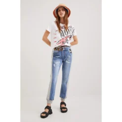 Desigual Boom Short Sleeve T-Shirt -Bloomora Shop desigual boom short sleeve t shirt 3