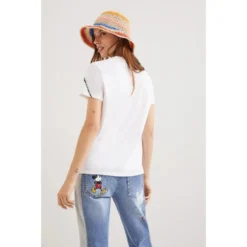 Desigual Boom Short Sleeve T-Shirt -Bloomora Shop desigual boom short sleeve t shirt 4