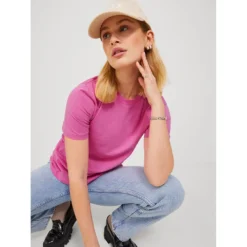 Jack & Jones Anna Regular Every Short Sleeve T-Shirt -Bloomora Shop jack jones anna regular every short sleeve t shirt 5