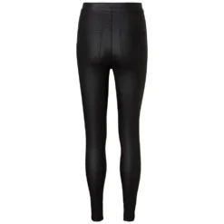 Noisy May Ella Super High Waist Coated Pants -Bloomora Shop noisy may ella super high waist coated pants 3