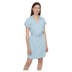 Noisy May Vera Endi Tencel Short Dress -Bloomora Shop noisy may vera endi tencel short dress 3