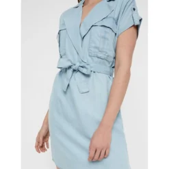 Noisy May Vera Endi Tencel Short Dress -Bloomora Shop noisy may vera endi tencel short dress 4