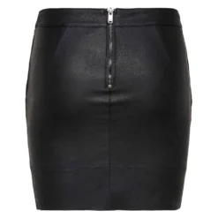 ONLY Base Faux Leather Skirt -Bloomora Shop only base faux leather skirt 3