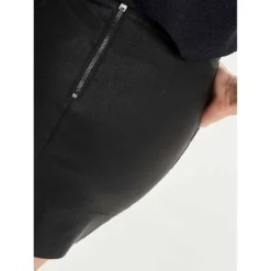 ONLY Base Faux Leather Skirt -Bloomora Shop only base faux leather skirt 6