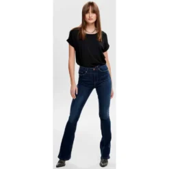 ONLY Paola Life High Waist Flare BB AZGZ879 Jeans -Bloomora Shop only paola life high waist flare bb azgz879 jeans 5