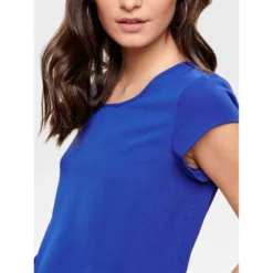 ONLY Vic Solid Short Sleeve T-Shirt -Bloomora Shop only vic solid short sleeve t shirt 5