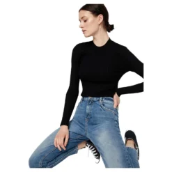 Pieces Leah Mom High Waist Ankle Jeans -Bloomora Shop pieces leah mom high waist ankle jeans 6