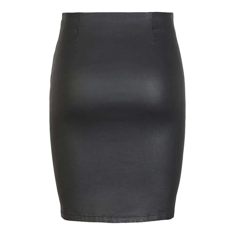 Pieces Paro High Waist Coated Skirt 6 Pieces Paro High Waist Coated Skirt - Image 4