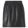 Puma T7 Faux Leather Mini Skirt -Bloomora Shop puma t7 faux leather mini skirt