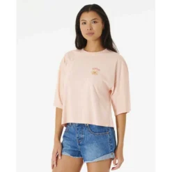 Rip Curl Aloha With Love Heritage Crop Short Sleeve T-Shirt 9 Rip Curl Aloha With Love Heritage Crop Short Sleeve T-Shirt -Bloomora Shop rip curl aloha with love heritage crop short sleeve t shirt 2