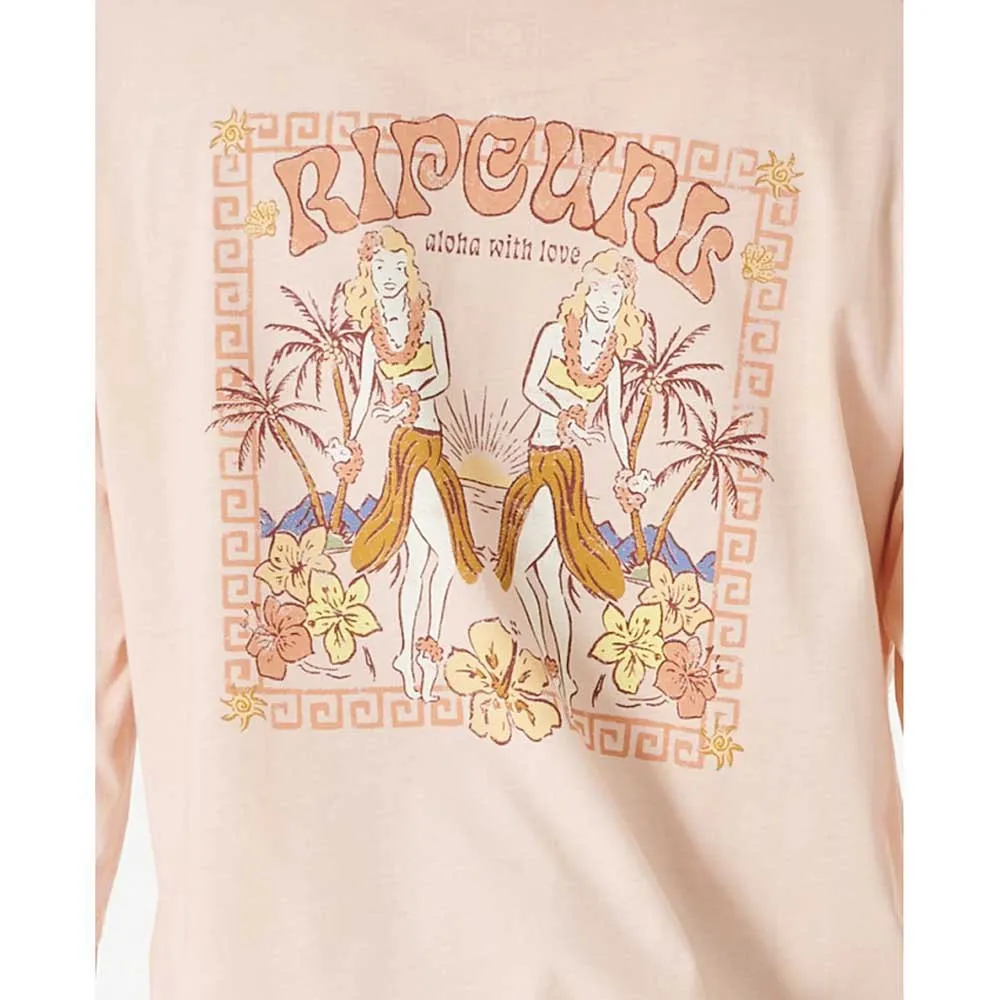 Rip Curl Aloha With Love Heritage Crop Short Sleeve T-Shirt 6 Rip Curl Aloha With Love Heritage Crop Short Sleeve T-Shirt - Image 4