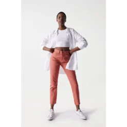 True Cropped Slim Fit Jeans -Bloomora Shop salsa jeans true cropped slim fit jeans 2