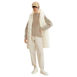 Tom Tailor Long Lightweight Vest -Bloomora Shop tom tailor long lightweight vest 4