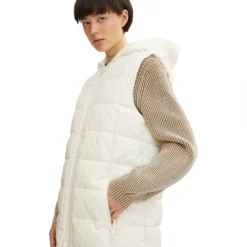 Tom Tailor Long Lightweight Vest -Bloomora Shop tom tailor long lightweight vest 6