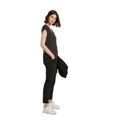 Tom Tailor Relaxed-Fit With Elastic Waistband Pants -Bloomora Shop tom tailor relaxed fit with elastic waistband pants 5