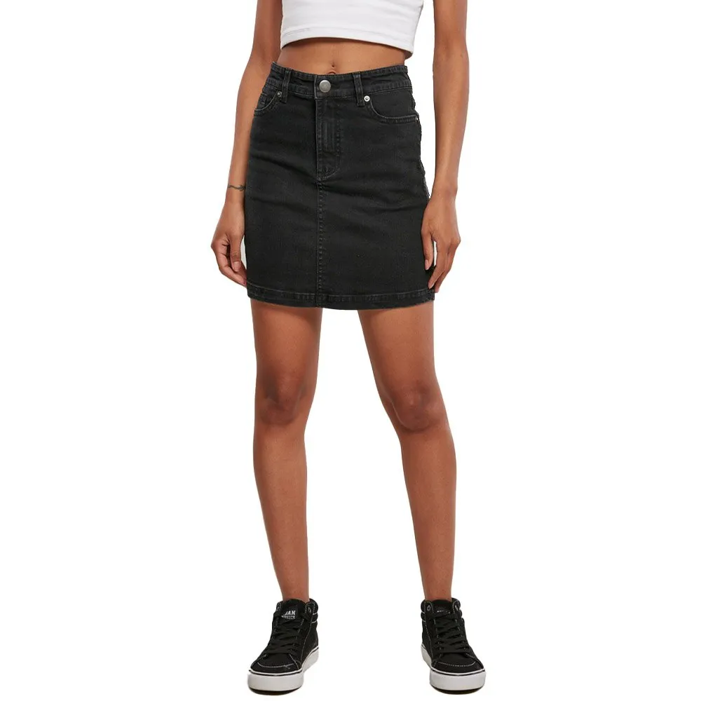 URBAN CLASSICS Organic Stretch High Waist Mini Skirt 3 URBAN CLASSICS Organic Stretch High Waist Mini Skirt