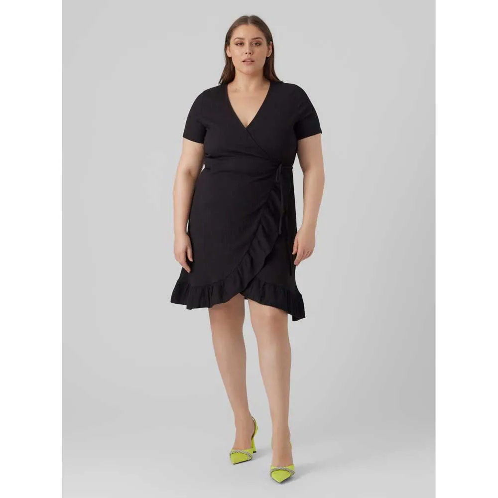 Vero Moda Curve Haya Short Sleeve Short Dress 7 Vero Moda Curve Haya Short Sleeve Short Dress - Image 5