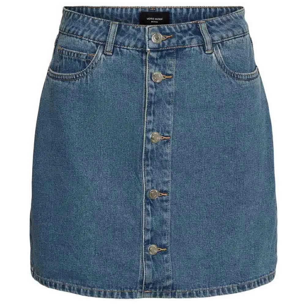 Vero Moda Harper HR M Skater Denim Skirt 5 Vero Moda Harper HR M Skater Denim Skirt - Image 3