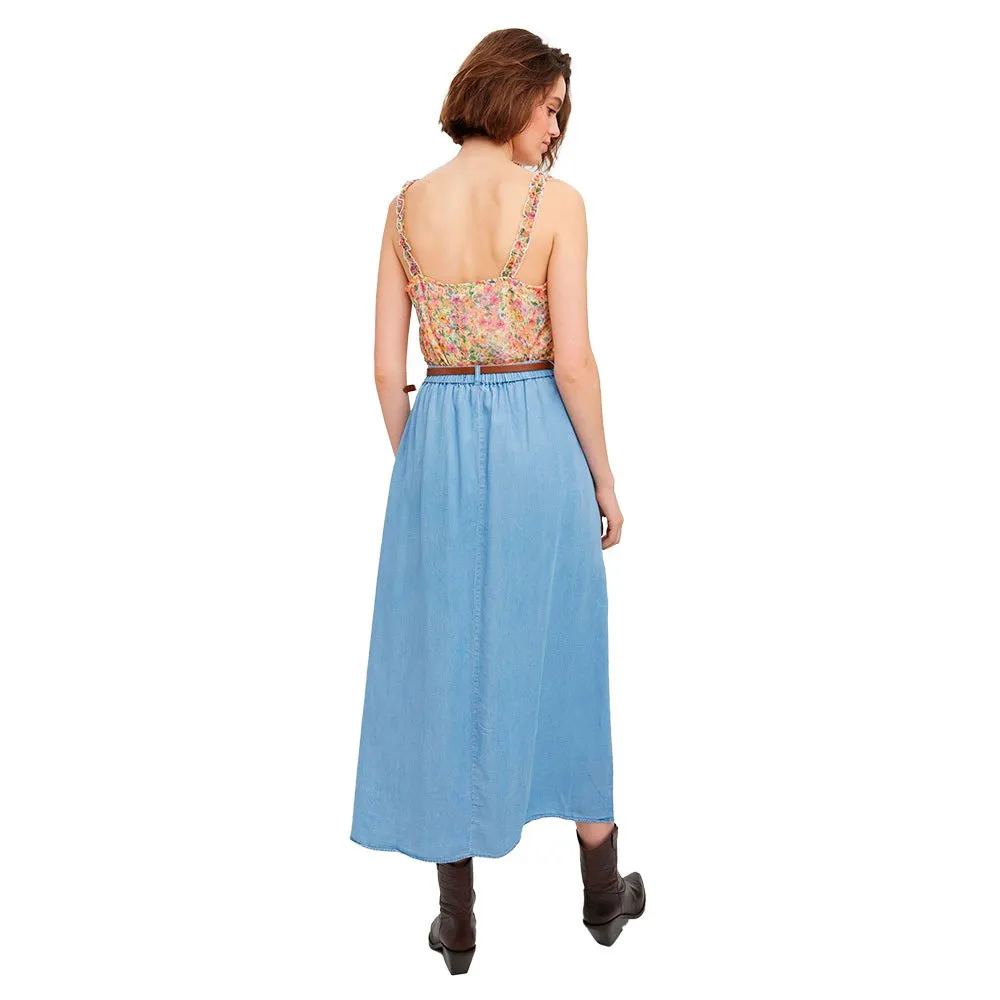Vero Moda Lina Ankle Belt High Waist Long Skirt 4 Vero Moda Lina Ankle Belt High Waist Long Skirt - Image 2