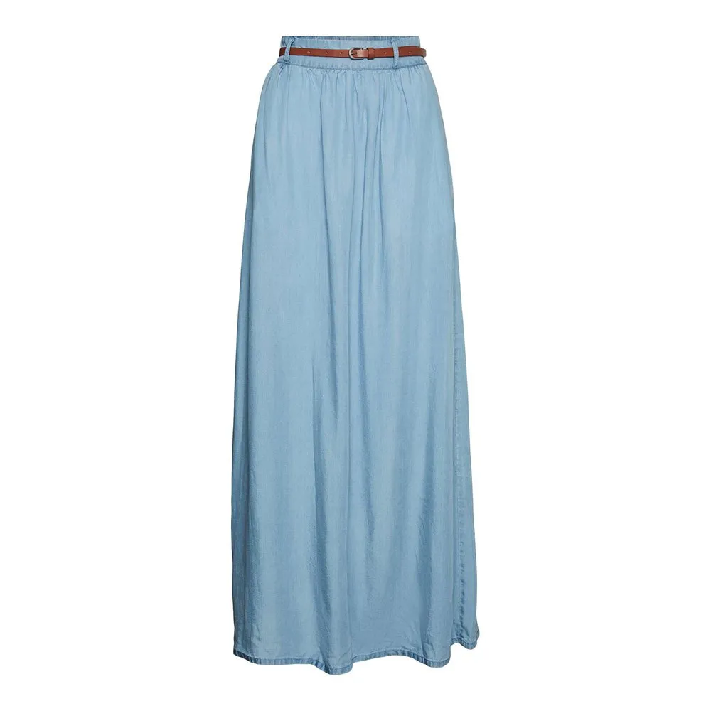 Vero Moda Lina Ankle Belt High Waist Long Skirt 5 Vero Moda Lina Ankle Belt High Waist Long Skirt - Image 3