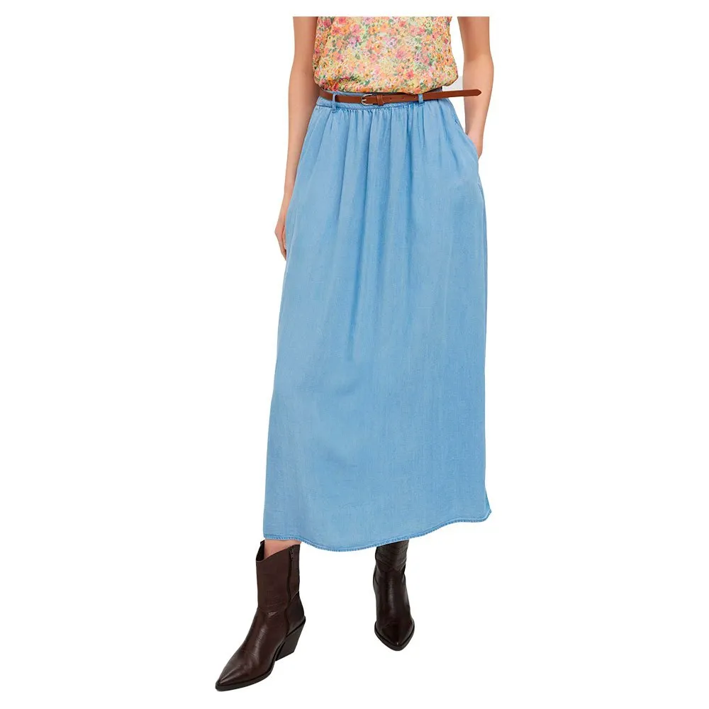 Vero Moda Lina Ankle Belt High Waist Long Skirt 3 Vero Moda Lina Ankle Belt High Waist Long Skirt