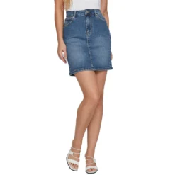 Vila Jo Rw Mbd Denim Skirt