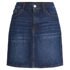 Vila Kaja Jaf Dbd Denim Skirt -Bloomora Shop vila kaja jaf dbd denim skirt 2