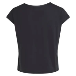 Vila Modala Detail Short Sleeve V Neck T-Shirt -Bloomora Shop vila modala detail short sleeve v neck t shirt 3