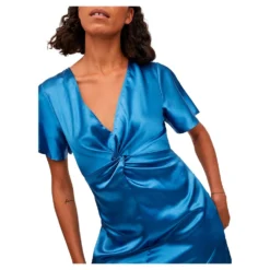 Vila Sittas Short Sleeve Long Dress -Bloomora Shop vila sittas short sleeve long dress 4