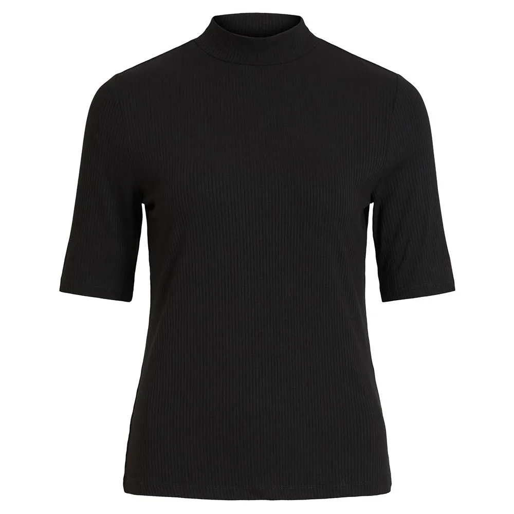 Vila Solitta 2/4 Sleeves Rib Flunnel Neck T-Shirt 5 Vila Solitta 2/4 Sleeves Rib Flunnel Neck T-Shirt - Image 3