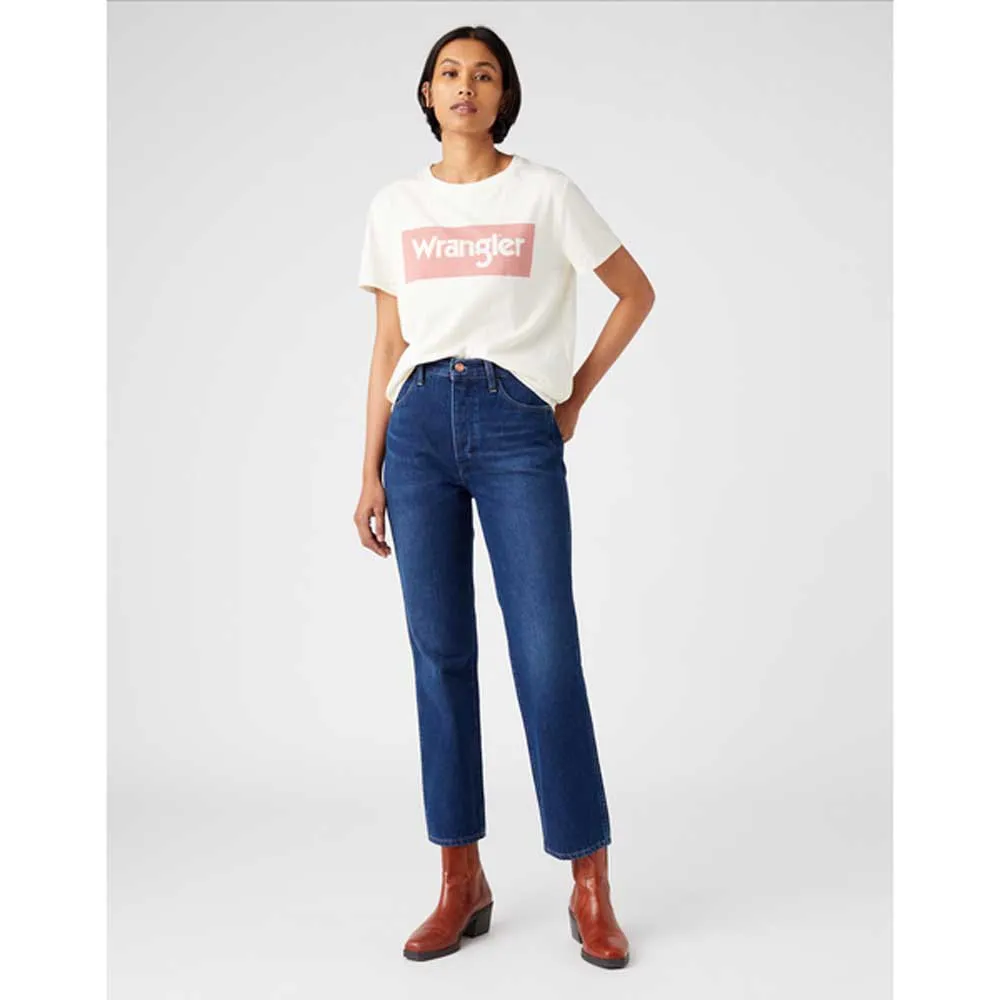 Wrangler Box Logo Short Sleeve T-Shirt 7 Wrangler Box Logo Short Sleeve T-Shirt - Image 5