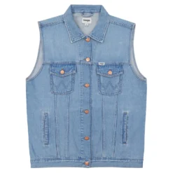 Wrangler Heritage Denim Vest -Bloomora Shop wrangler heritage denim vest 2