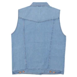 Wrangler Heritage Denim Vest -Bloomora Shop wrangler heritage denim vest 3