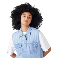 Wrangler Heritage Denim Vest -Bloomora Shop wrangler heritage denim vest 5